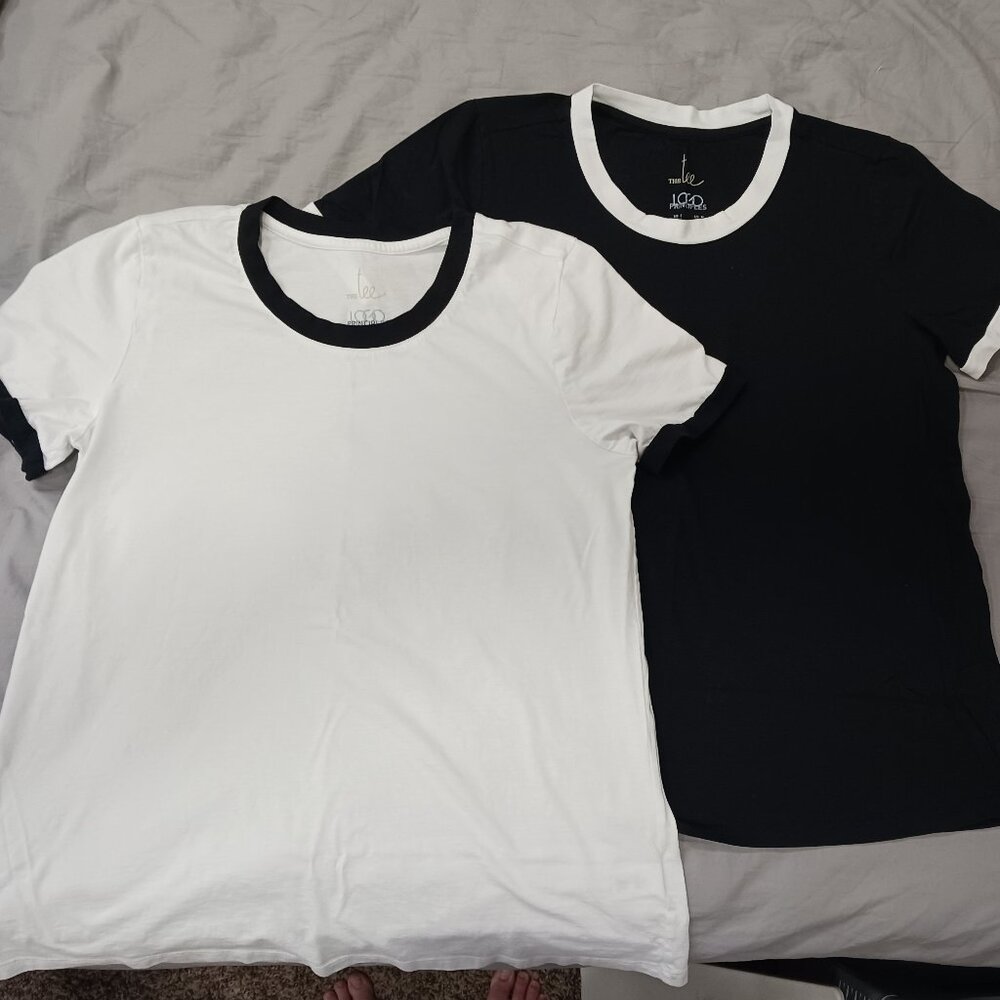 LOGO Lori Goldstein 2 Ringer Tees